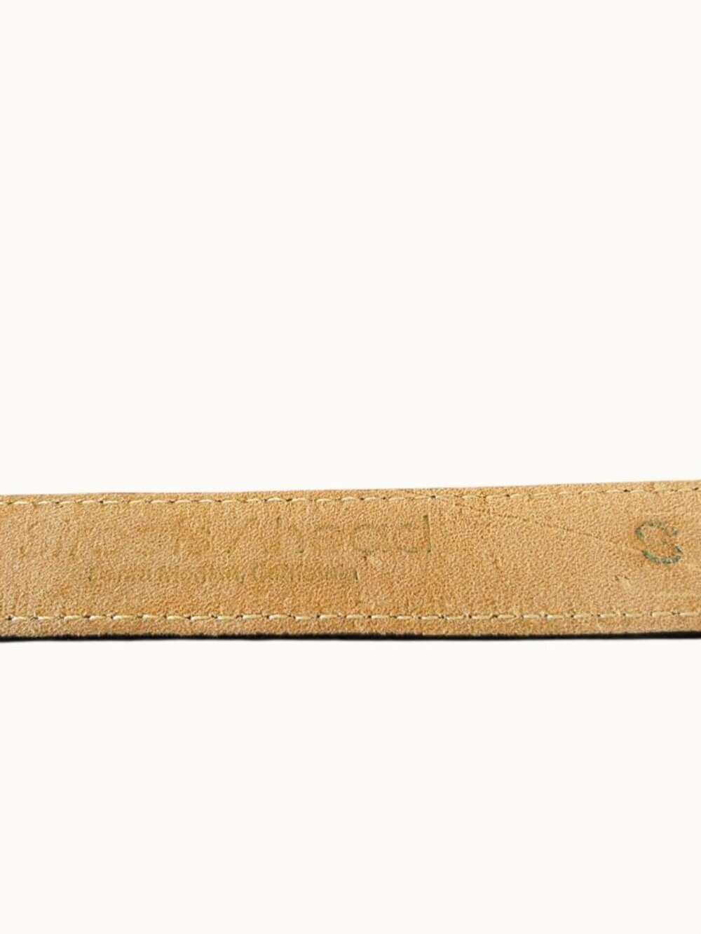 Streets Ahead Belt S Leather Distressed Boho Western Buckle Santa Monica USA - Picture 8 of 16